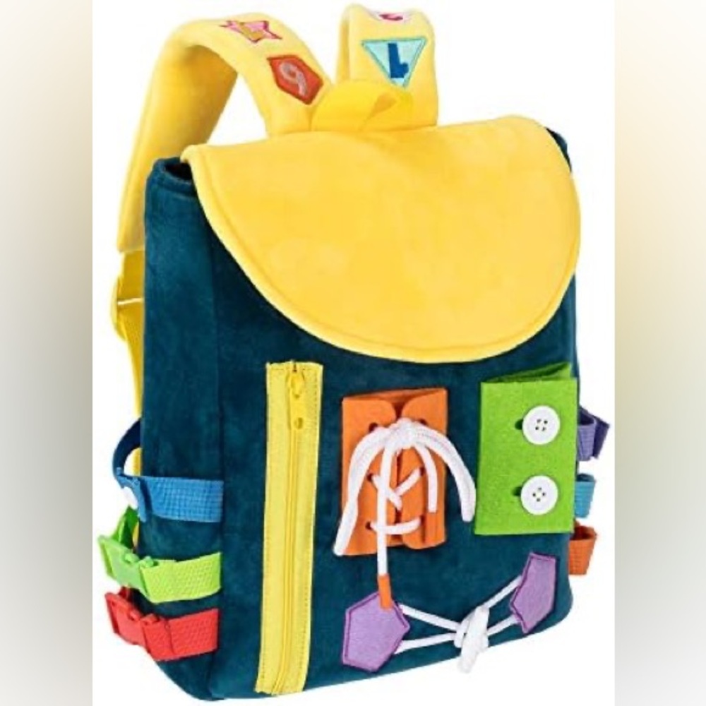 NEW Toddler Busy Board Backpack
